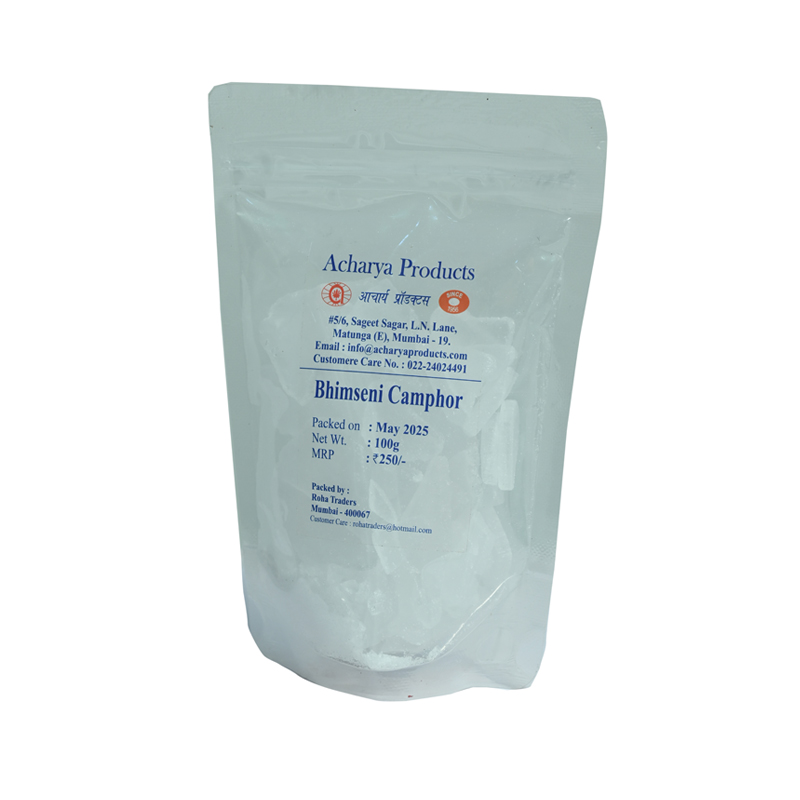 Bhimsen (Pacha) Camphor – 100gms