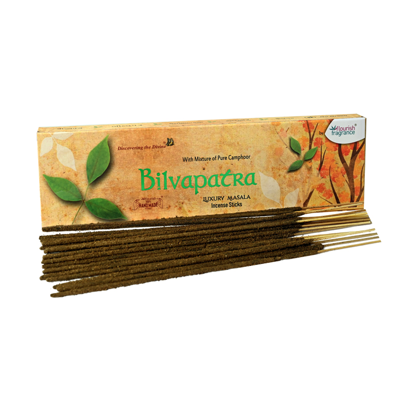 ​Flourish Bilvapatra 50gm Incense Sticks