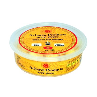 Acharya Products Pure Ghee Diya 100 pc